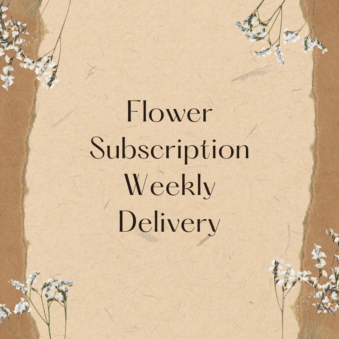 Weekly Delivery for Flower Subscription (Fall)